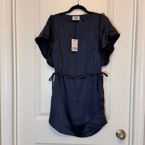 27 Miles Malibu navy blue dress